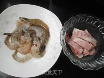 Make Shrimp butterflies step 2