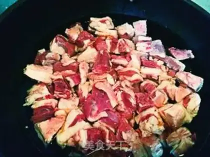 Make Twin mushrooms and oxen step 1