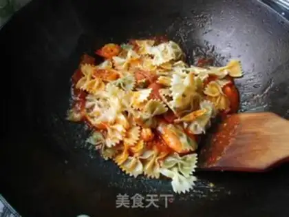 Make Shrimp butterflies step 9