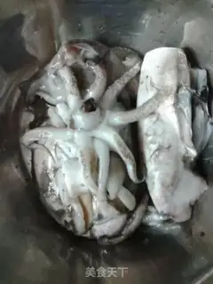 Make Big roast squid step 0