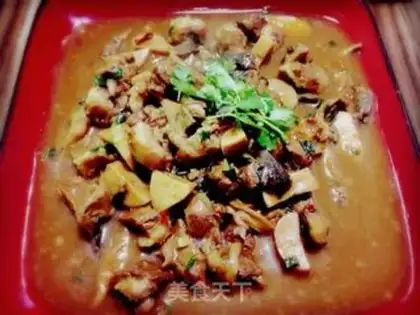 Make Twin mushrooms and oxen step 9