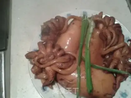 Make Big roast squid step 2