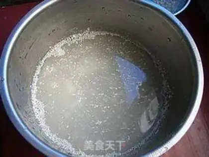 Make A soybean slag in rice wine step 0