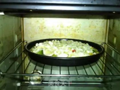 Make Mushroom chicken sausage pizza step 14
