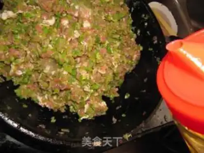 Make Celery pork buns step 10