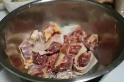 Make Xinjiang chicken step 0
