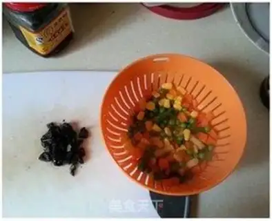 Make Sardine Bean salad step 1
