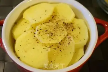 Make French potato cream step 2