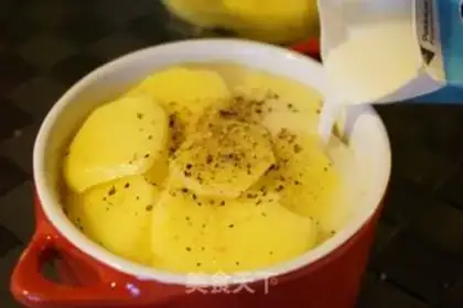 Make French potato cream step 3