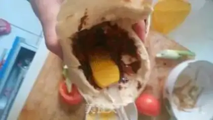 Make Chinese Hamburger step 4