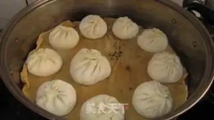 Make Celery pork buns step 26