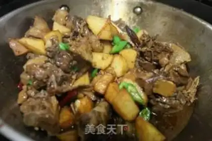 Make Xinjiang chicken step 11