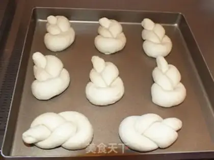 Make Kashda twists bread step 19