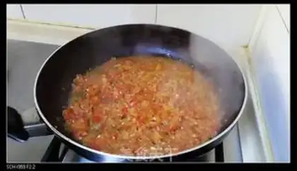 Make Black pepper chicken Dish Pizza step 12