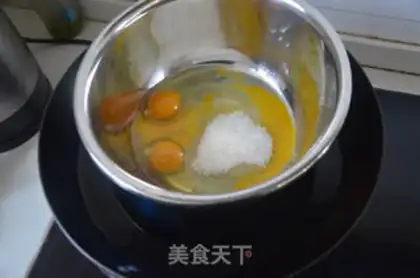 Make Orange cranberry cake step 1