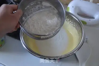 Make Orange cranberry cake step 3
