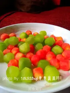 Make Colored ball soup step 4