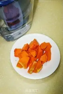 Make Pumpkin porridge step 1