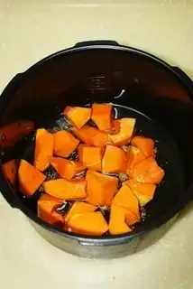 Make Pumpkin porridge step 2
