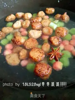 Make Colored ball soup step 6