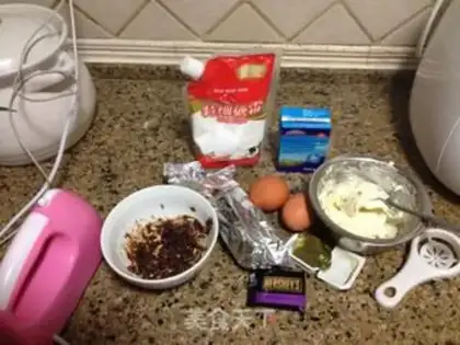 Make Cheese brownie step 0
