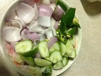 Make Black pepper pork rice step 3