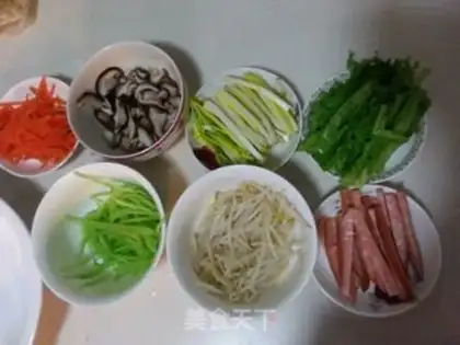 Make Korean rice step 6