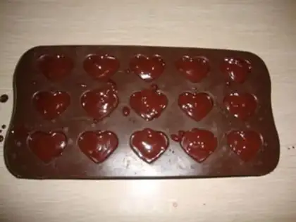 Make Psalm nut chocolate step 6