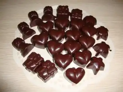 Make Psalm nut chocolate step 7