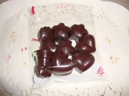 Make Psalm nut chocolate step 8