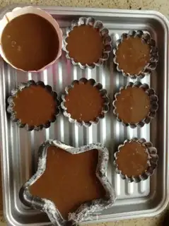 Make Chocolate lava cake step 5