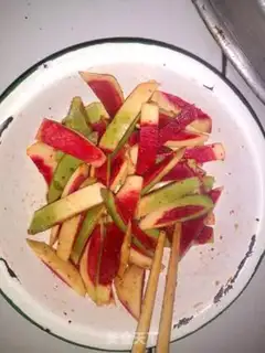 Make radish pickles step 7