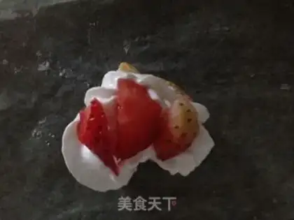 Make Strawberry butter Napoleon step 5