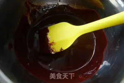 Make Blueberry cheese brownie step 1