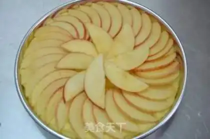 Make English apple cake step 8
