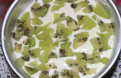 Make No cheesecake step 9