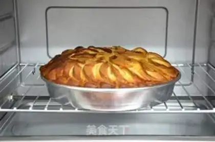 Make English apple cake step 11