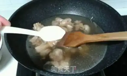 Make Chicken stew mushrooms step 7