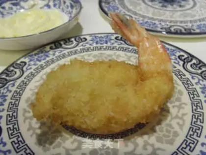 Make Gold butterfly shrimp step 7