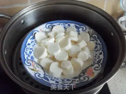 Make Blueberry Mush step 1