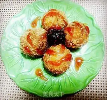 Make The Golden Blueberry Mountain Powder Ball step 0