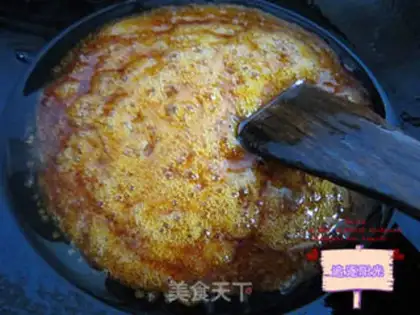 Make Sesame peanut sugar step 5