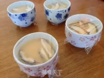 Make Tea bowl steamed eggs step 3