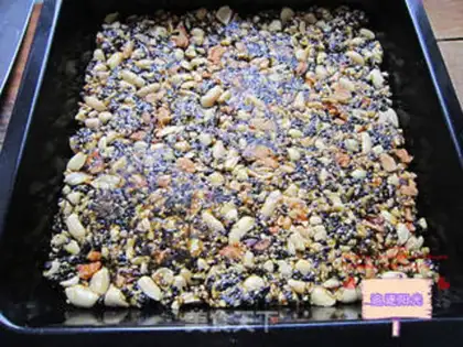Make Sesame peanut sugar step 7