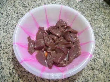 Make Onion fried liver step 3