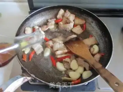 Make A dry pot with tofu step 6