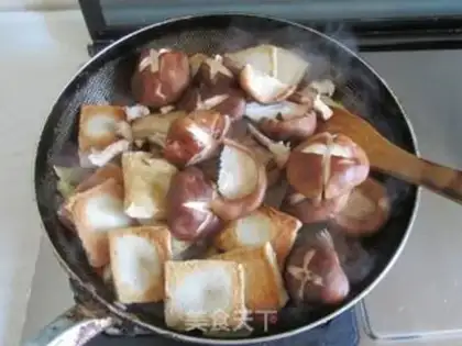 Make A dry pot with tofu step 7