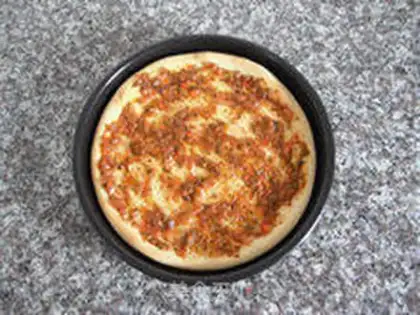 Make Bacon Garden Pizza step 9