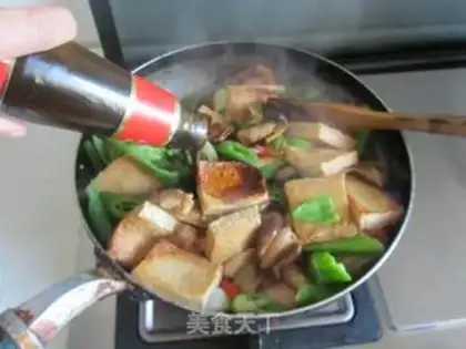 Make A dry pot with tofu step 10