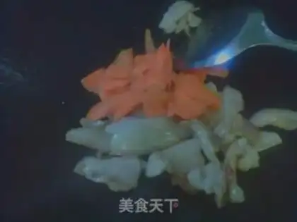 Make Five-flower fried hand tore olives step 5